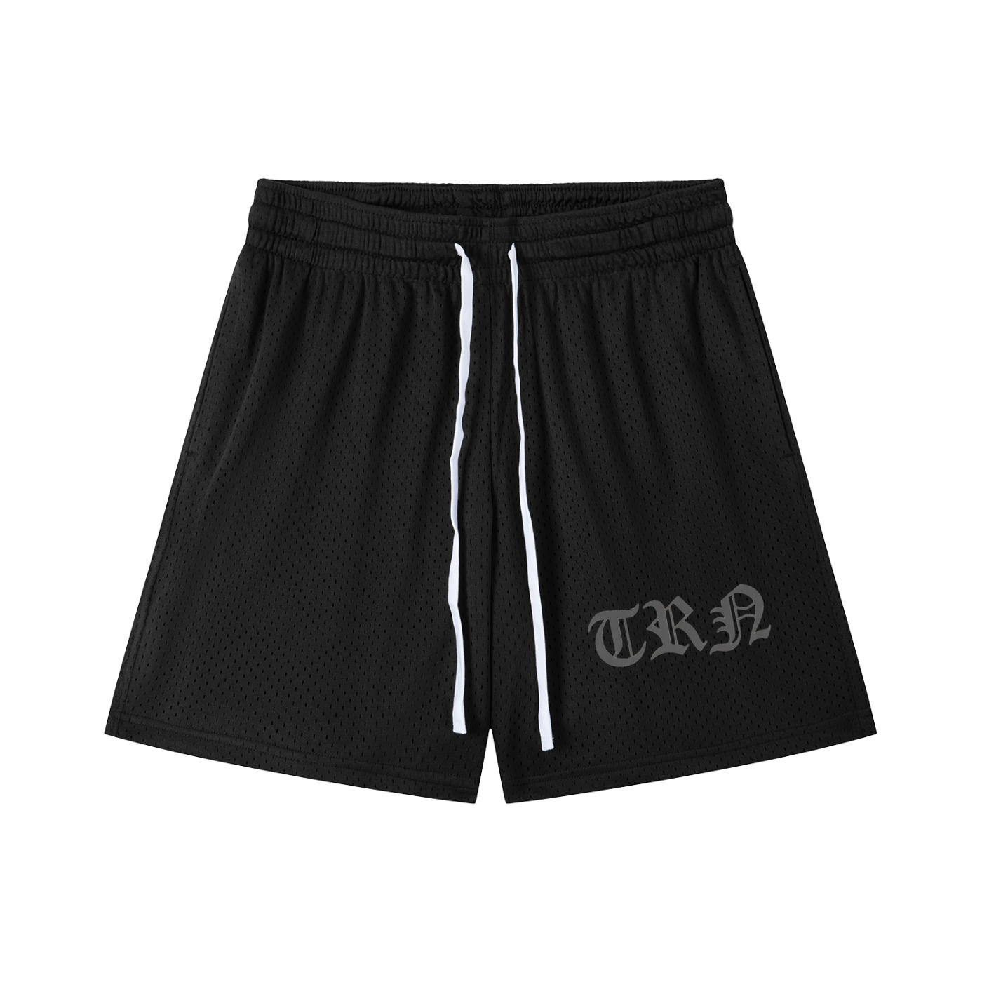 Mesh Drawstring Shorts